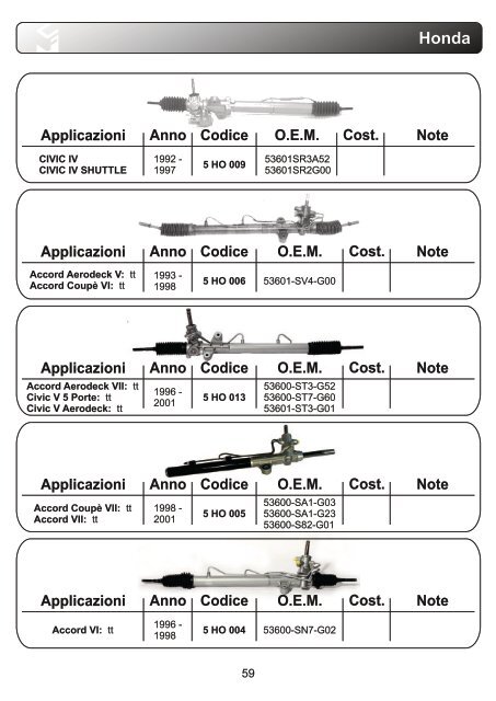 aps Lenkung Katalog komplett