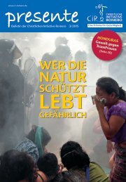 Wer die Natur schützt, lebt gefährlich