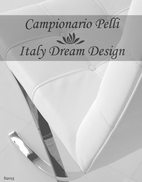 Campionario pelli S2015 - Italy Dream Design