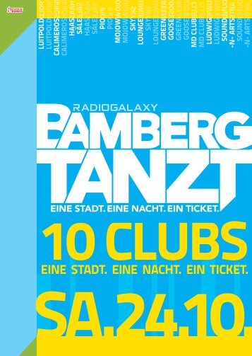 Bamberg Tanzt - Booklet