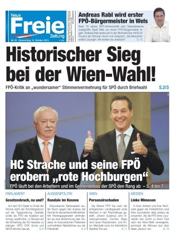 Historischer Sieg bei der Wien-Wahl
