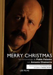 Dossier del Cortometraje Merry Christmas