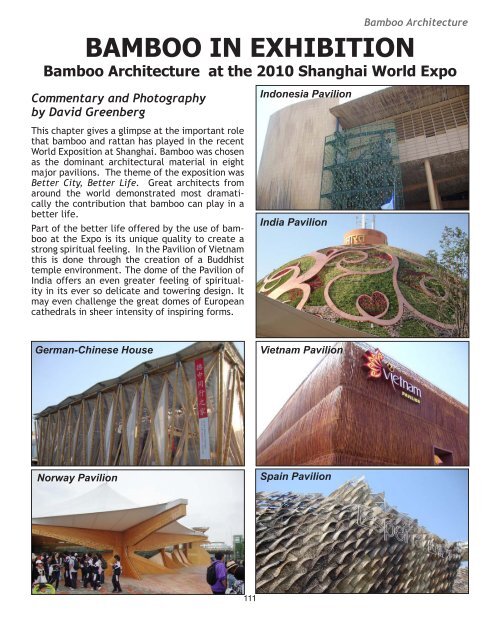 Bamboo Architecture