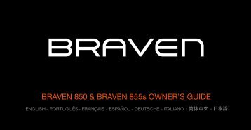 braven 850 bluetoot speakers