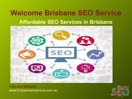 Brisbane SEO Service 1