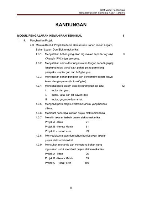 Modul RBT Tahun 6