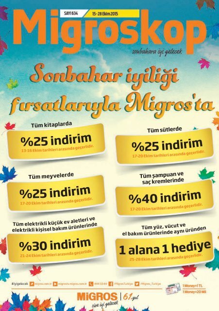 Migros 15-28 Ekim 2015