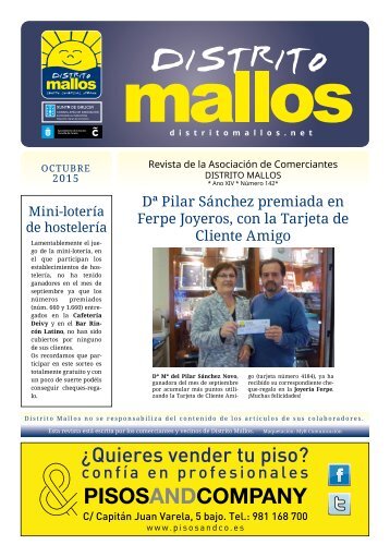 Distrito Mallos nº 142, octubre de 2015