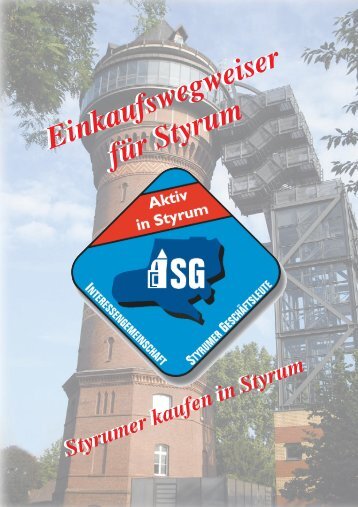 Flyer als .pdf - Interessengemeinschaft Styrumer Geschäftsleute eV