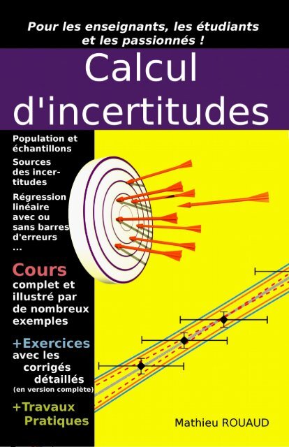 Calcul d'incertitudes