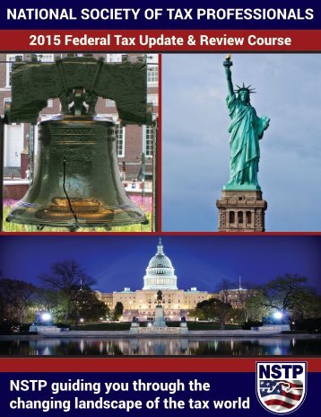 2015 Federal Tax Update Book