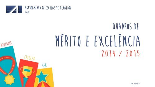 Quadro de Mérito e Excelência 2014/2015