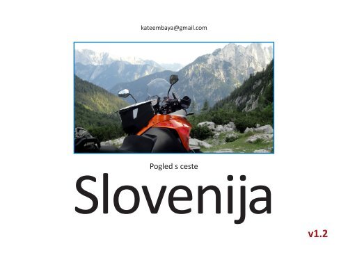 Pogled s ceste - Slovenija