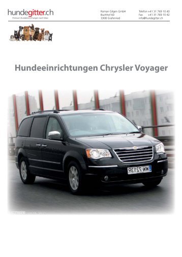 Chrysler_Voyager_Hundeeinrichtungen