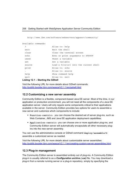 Getting Started with WebSphere Application Server