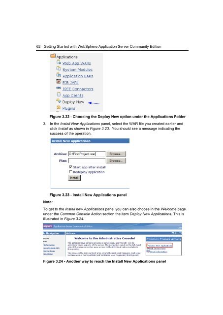 Getting Started with WebSphere Application Server