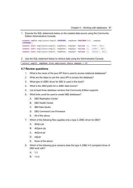 Getting Started with WebSphere Application Server