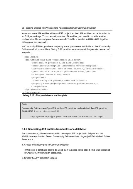 Getting Started with WebSphere Application Server