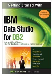 Getting Started with IBM Data Studio for DB2