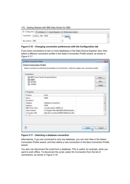 Getting Started with IBM Data Studio for DB2