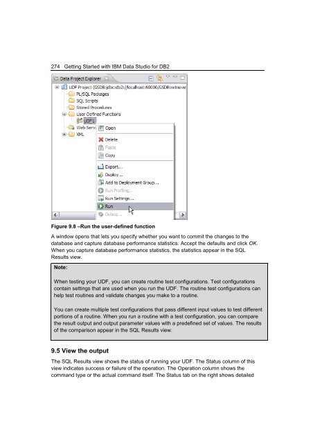 Getting Started with IBM Data Studio for DB2