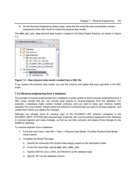 Getting Started with InfoSphere Data Architect