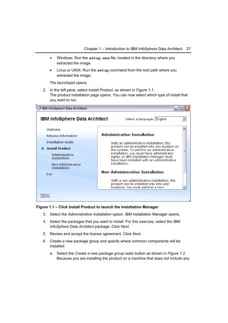 Getting Started with InfoSphere Data Architect