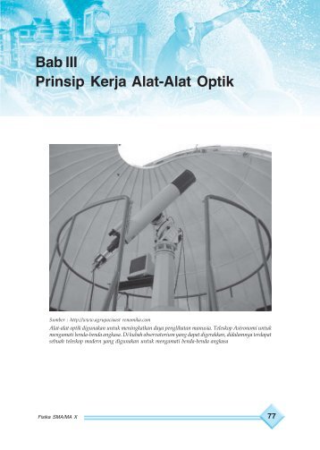 Bab III Prinsip Kerja Alat-Alat Optik - Teguh Sasmito Kang Guru Blog