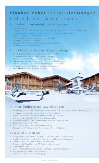 PLUNHOF - Heimat der Generationen - Winter 2015/16