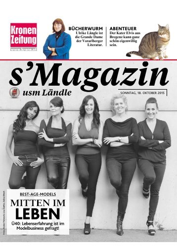 s'Magazin usm Ländle, 18. Oktober 2015