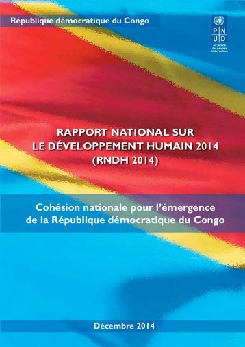 Rapport national sur le développement humain 2014 (RNDH 2014)