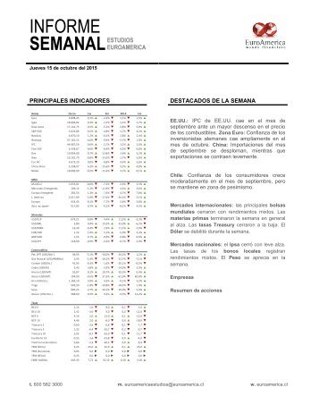 INFORME SEMANAL