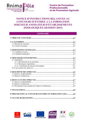 CFAA/ CFPPA du Lot - Centre de Formation Professionnelle ...