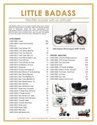 LITTLE BADASS Minibike