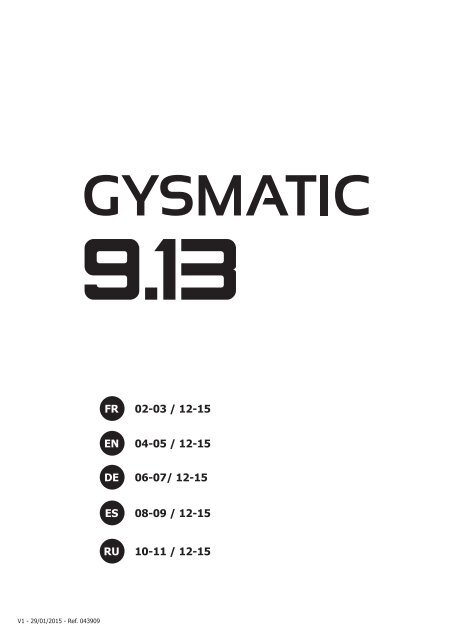 GYSMATIC 9.13