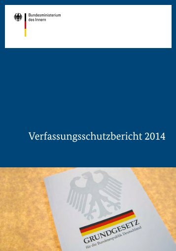 Verfassungsschutzbericht 2014