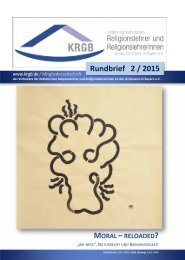 KRGB Rundbrief 2015 / 2