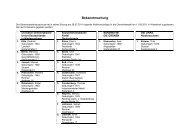 Wahlvorschläge für die Gemeinde Westerholt