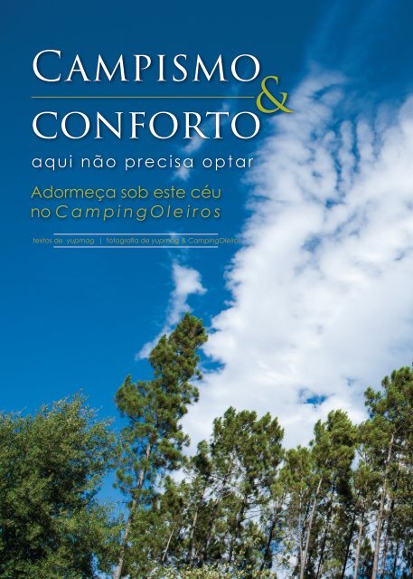 YUPMAG - MAGAZINE DE TURISMO RURAL - OUTONO 2015