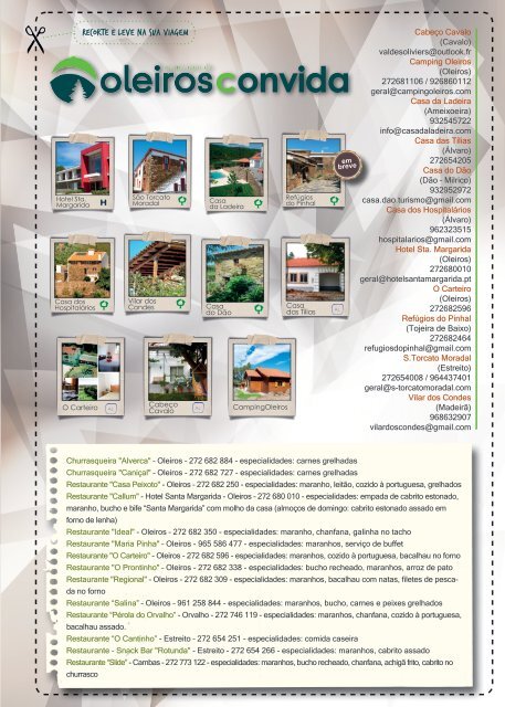 YUPMAG - MAGAZINE DE TURISMO RURAL - OUTONO 2015