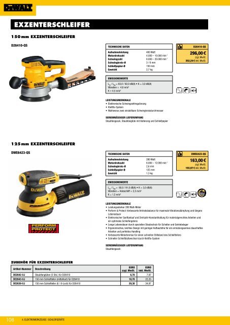 Dewalt Gesamtkatalog