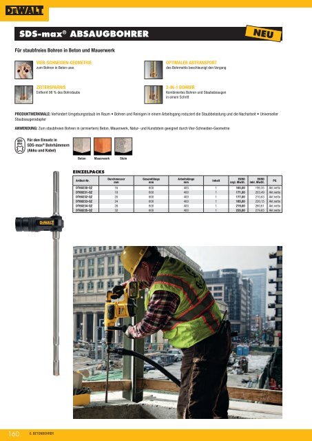 Dewalt Gesamtkatalog