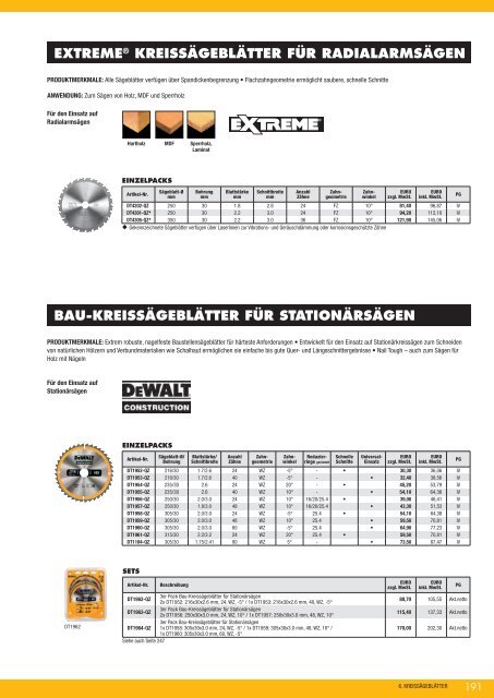 Dewalt Gesamtkatalog