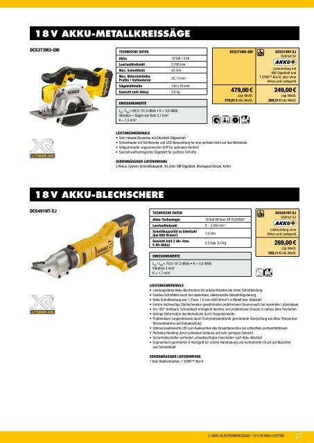 Dewalt Gesamtkatalog