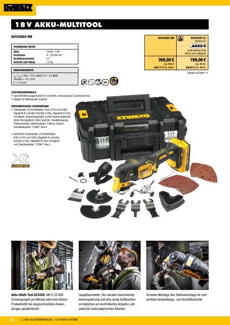 Dewalt Gesamtkatalog