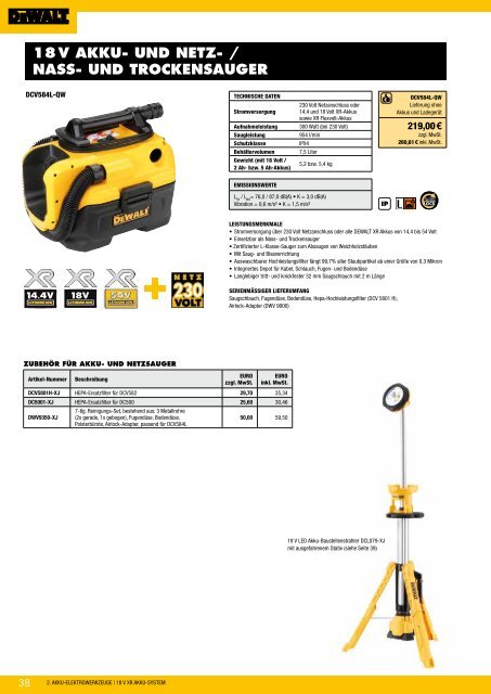 Dewalt Gesamtkatalog