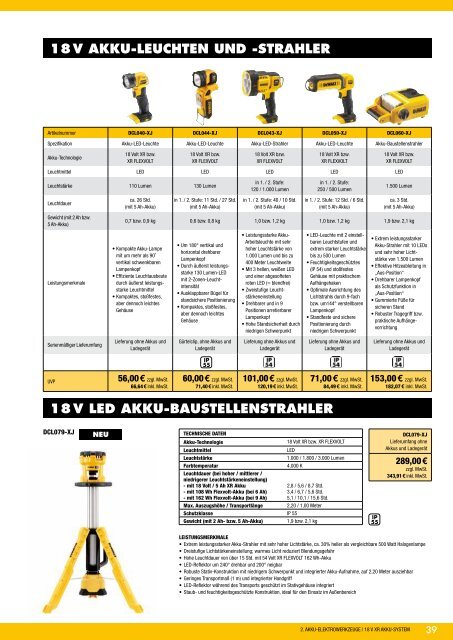 Dewalt Gesamtkatalog