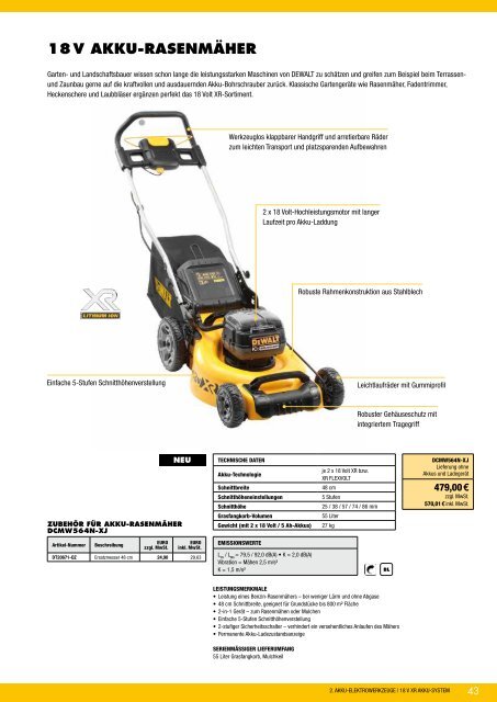 Dewalt Gesamtkatalog