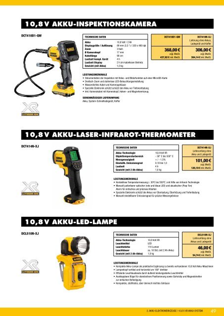 Dewalt Gesamtkatalog