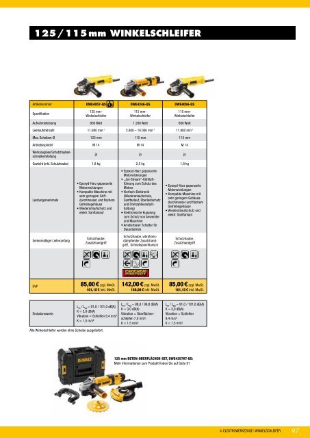 Dewalt Gesamtkatalog